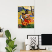 Poster Quand te marieras-tu par Paul Gauguin ? (Bureau à domicile)