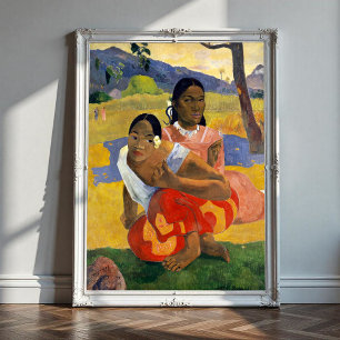 Poster Quand te marieras-tu par Paul Gauguin ?