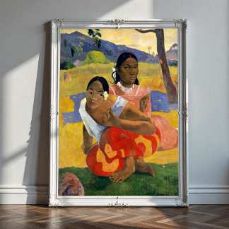 Poster Quand te marieras-tu par Paul Gauguin ?