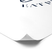 Poster Quand tout le reste échoue manger des pâtes (Coin)