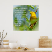 Poster Quand Vous Aristez Marcus Aurelius Citation Inspir (Cuisine)