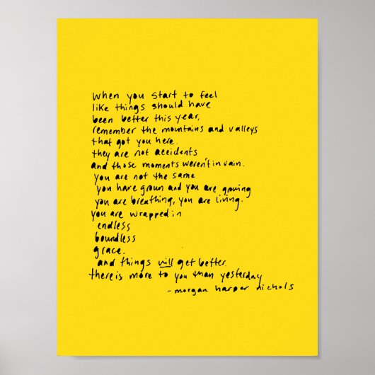 Poster quand vous commencez à sentir que les choses devra (Devant)