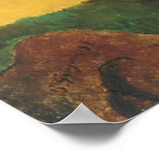 Poster Quand vous marierez-vous ? par Paul Gauguin, Art V (Coin)