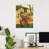 Poster Quand vous marierez-vous ? par Paul Gauguin, Art V (Bureau à domicile)