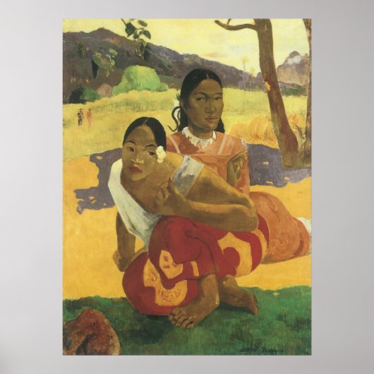 Poster Quand vous marierez-vous ? par Paul Gauguin, Art V (Devant)