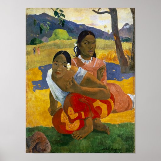 Poster Quand Vous Marierez-Vous ? | Paul Gauguin | (Devant)
