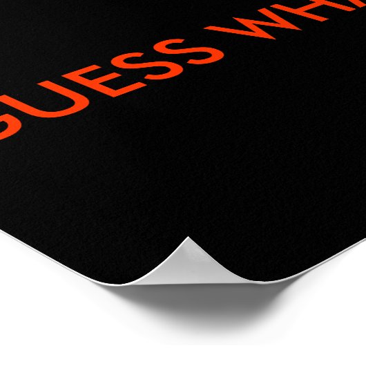 Poster Quand Vous Vous Réglez Pour Moins D'Affiche (Coin)