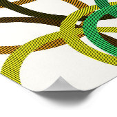 Poster Quantum Geometric Pattern Design (Coin)