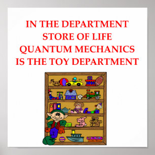 POSTER QUANTUM mechanica