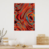 Poster Quantum Physics Colorful Design  (Cuisine)