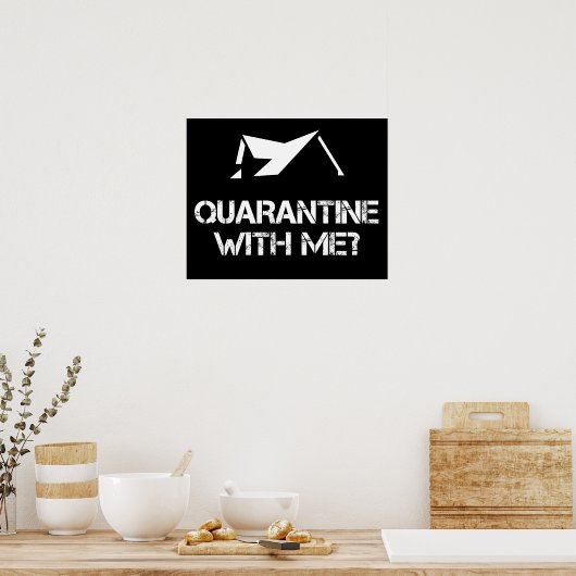 Poster Quarantaine avec moi ? (Cuisine)