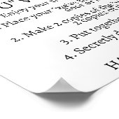 Poster Quartier Boo Bash - Un Jeu Surprise Halloween (Coin)