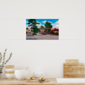 Poster Quartier d'affaires pittoresque, Carmel (Cuisine)