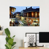 POSTER QUARTIER FRANÇAIS DE LA NOUVELLE-ORLÉANS (Bureau à domicile)
