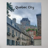 Poster Quartier historique de Québec (Devant)