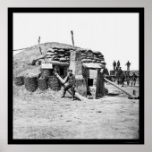 Poster Quartiers pare-bombe de Fort Hell 1865 (Devant)