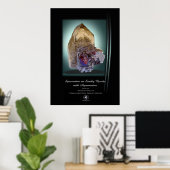 POSTER QUARTZ FUMÉ SPESSARTINE (Bureau à domicile)
