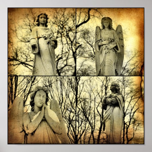 Poster Quatre anges (Devant)