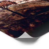 Poster Quatre Arbres De Schiele Egon (Coin)