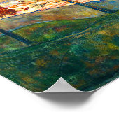 Poster Quatre arbres | Egon Schiele | (Coin)