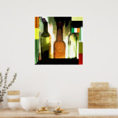 Poster Quatre champs verts (Cuisine)