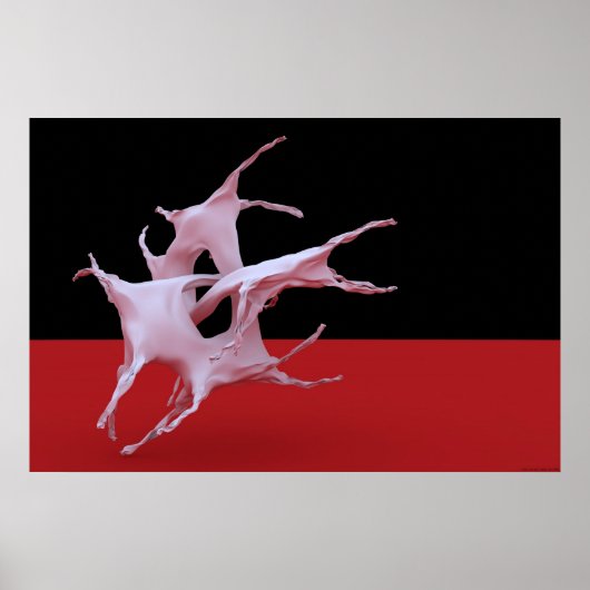 Poster Quatre chevaux (Devant)