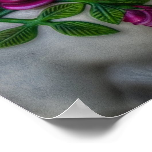 Poster Quatre chevaux (Coin)