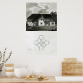 Poster Quatre Cottages, 1818 (Cuisine)