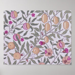 Poster Quatre Fruits, William Morris