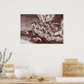 Poster Quatre Horsement de l'affiche de l'Apocalypse (Cuisine)