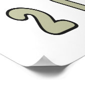 Poster Quatre Jambes Beau Mouton Drôle (Coin)