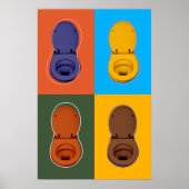 POSTER QUATRE POTS (Devant)