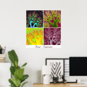Poster Quatre saisons (Bureau à domicile)