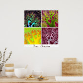 Poster Quatre saisons (Cuisine)