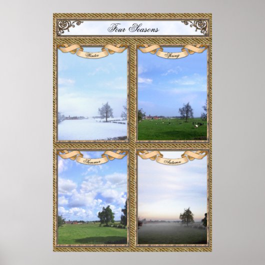 Poster Quatre saisons (Devant)