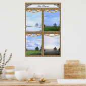 Poster Quatre saisons (Cuisine)