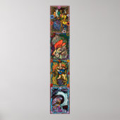 Poster Quatre saisons - composite vertical (Devant)