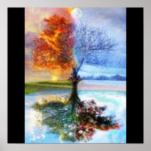Poster quatre saisons d'art (Devant)