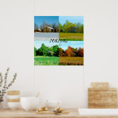 Poster Quatre saisons du Michigan (Cuisine)