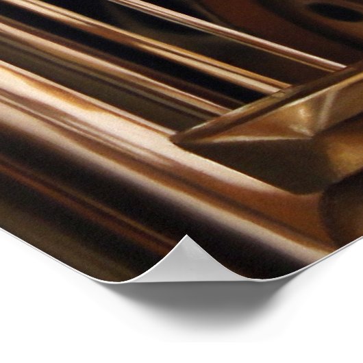 Poster Quatre touches (Coin)