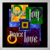 Poster Quatre Vertus (Devant)