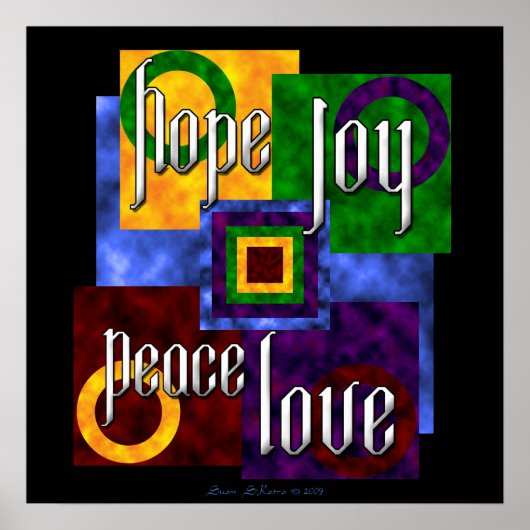 Poster Quatre Vertus (Devant)