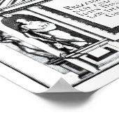 Poster 'Quatre-vingts sermons prêchés par ceux qui ont ap (Coin)