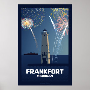 Poster Quatrième de célébration de juillet, Frankfort,