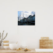 Poster Quay à Copenhague (Cuisine)