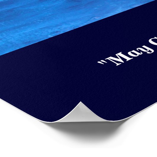 POSTER QUE DIEU VOUS GUÉRIT (Coin)