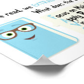 Poster Que dit ton livre ? (Coin)