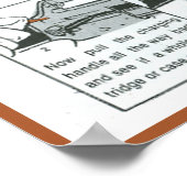 Poster Que faire dans une confiture (Coin)