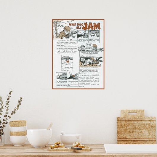 Poster Que faire dans une confiture (Cuisine)