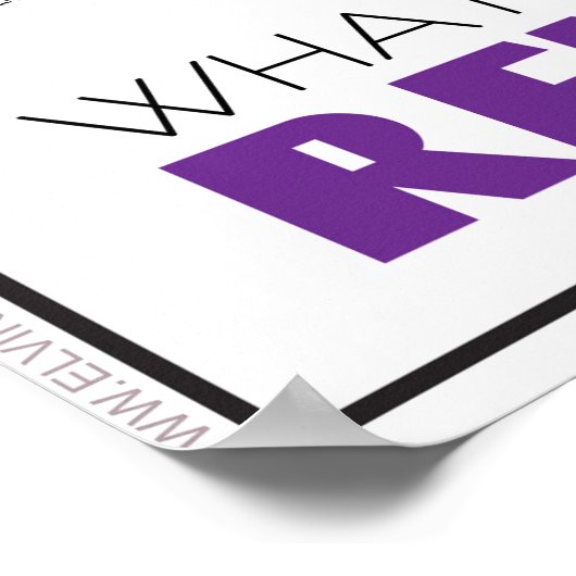 Poster Que fais-TU pour être REMARQUABLE ? (Coin)